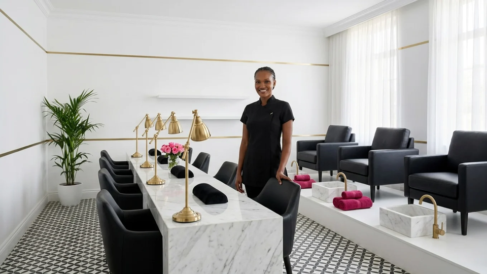 Siriana CBD, inside the salon